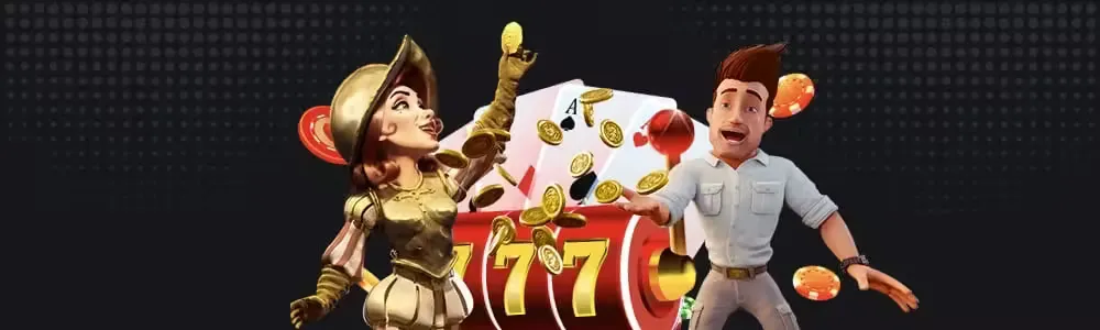 Polished casino setting with graceful woman in red dress beside illuminated roulette holding chips — high-standard GOOD111 gaming for Bangladesh